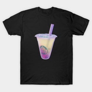 Bubble Boba Tea - Lemon Raspberry T-Shirt
